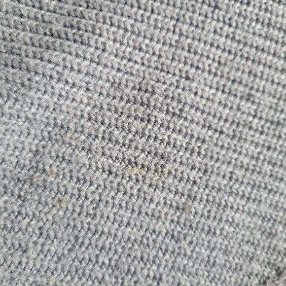 Talbots Womens Gray Ribbed Knit Turtleneck Sweater Pullover Long Sleeve Small - Picture 6 of 8